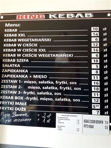 King Kebab restaurant, Jordanów